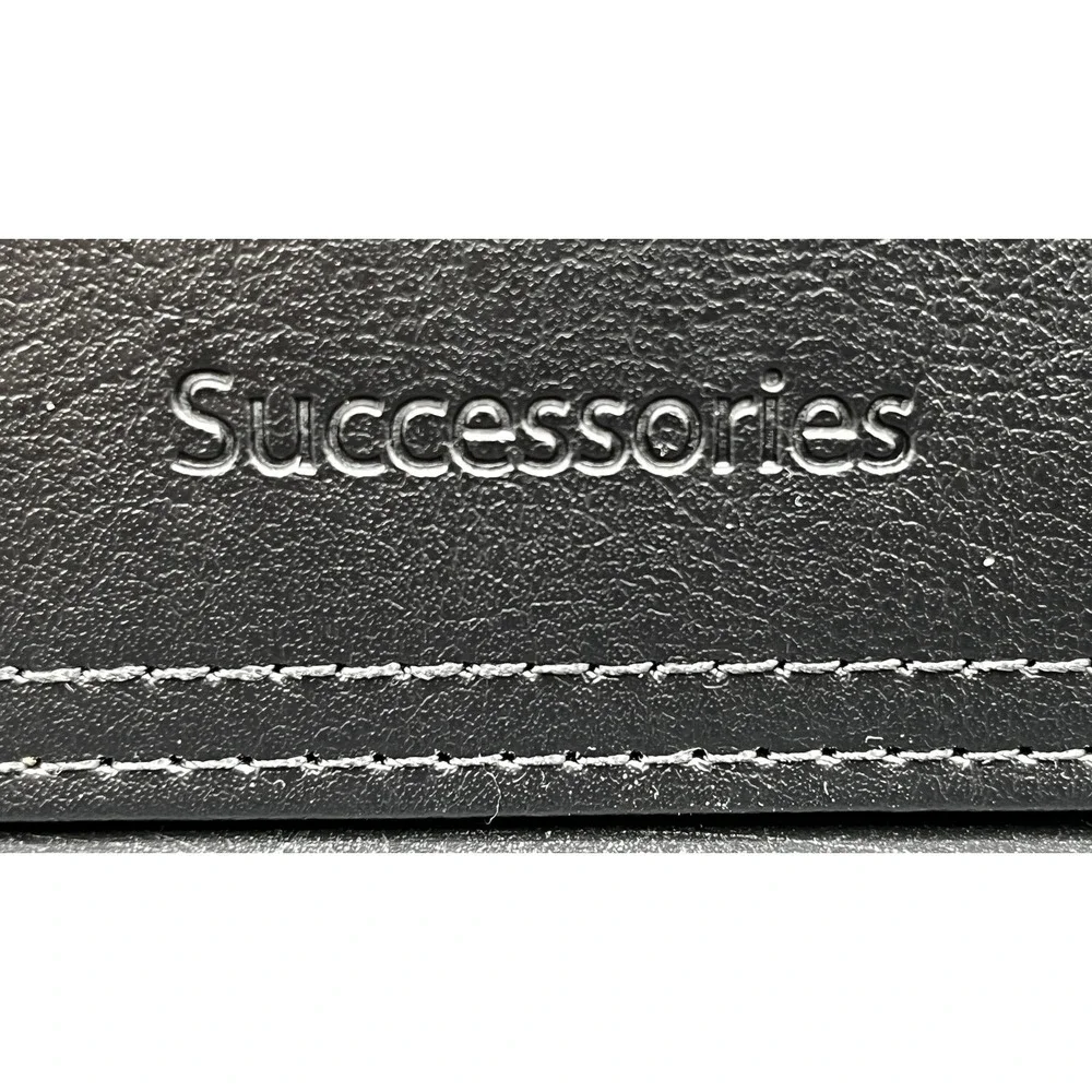 Successories Excellence Bald Eagle Black Faux Leather Padfolio Portfolio 9